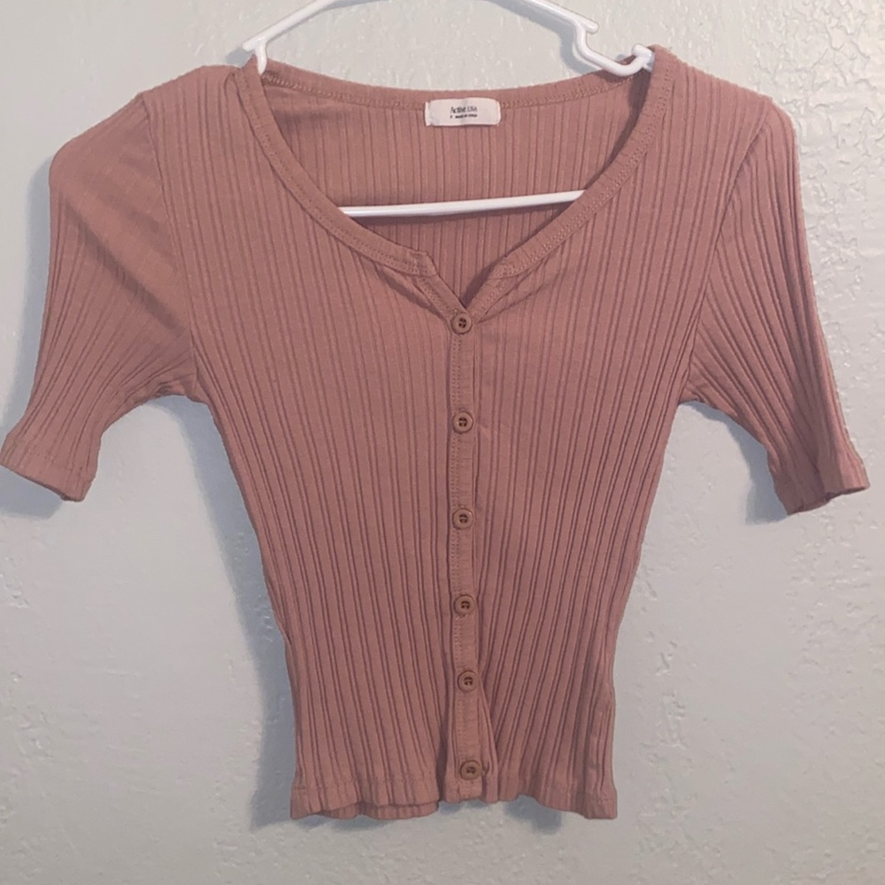 Active USA | Shirt | Dusty pink/rose |